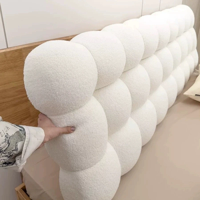 Headboard Cushion Backrest Tatami - Capa de Almofada Espessa para Cabeceira,