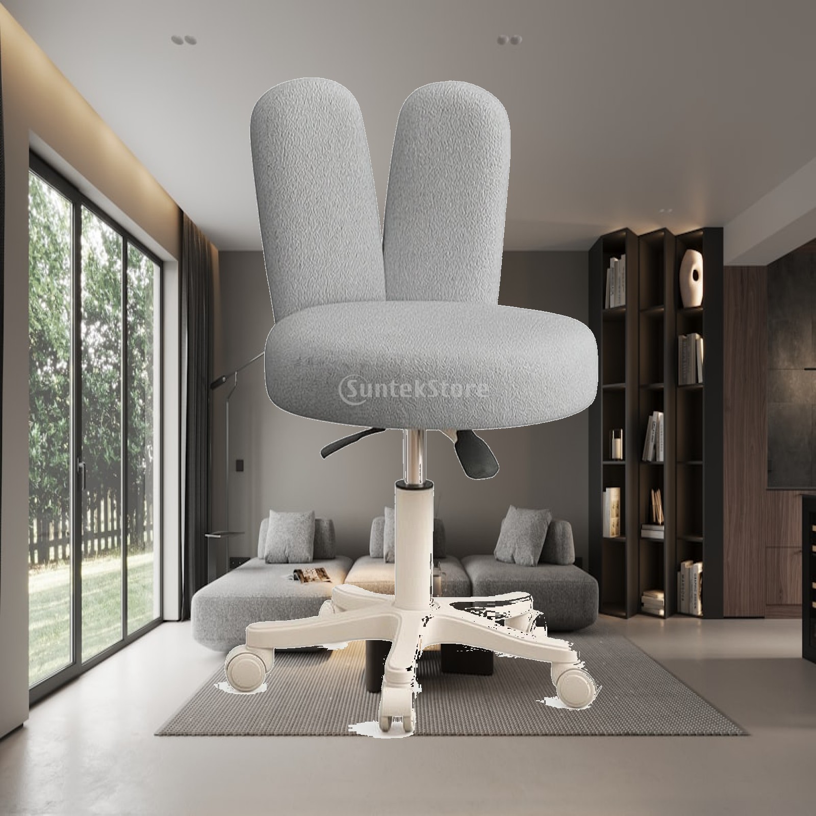 Chairs - Cadeira Giratória com Encosto Ajustável em
