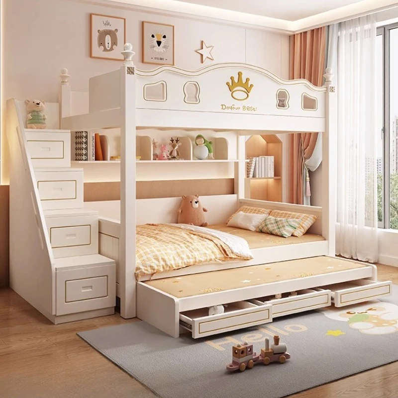 King Size Bed Frame With Storage Drawers - Móveis de quarto modernos de luxo