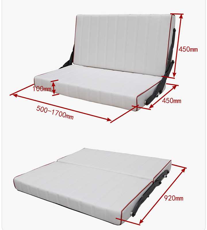 Sofas - Sofá-cama dobrável AutoLiuma L107 de parede,