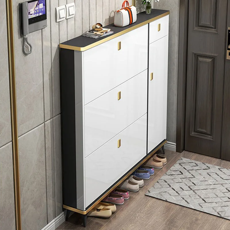 Armários de sapato estreitos u - Shoe Rack Cabinet Narrow Entryway avaliação e preço