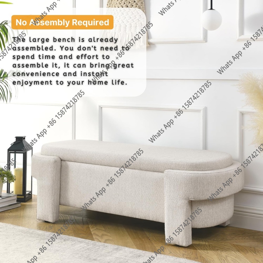 Banco de Armazenamento Oval Gr - Bedroom Furniture avaliação e preço
