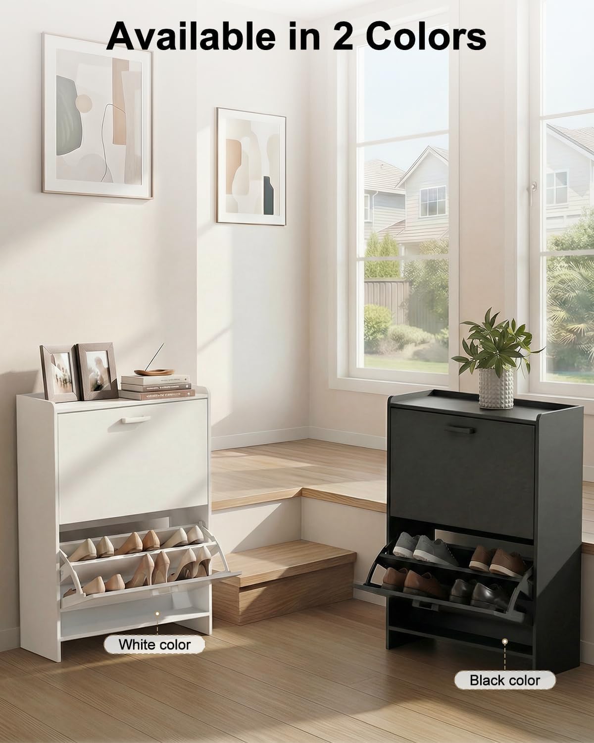# Armário de Sapatos Estreito  - Shoe Rack Cabinet Narrow Entryway avaliação e preço