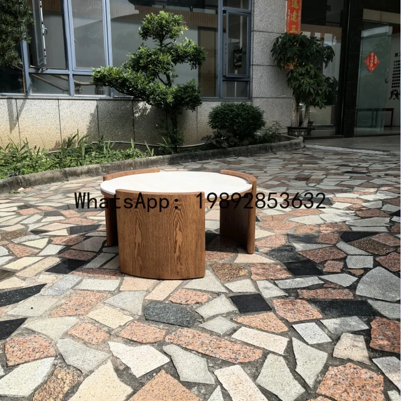 Mesa de centro de madeira maci - Tables avaliação e preço