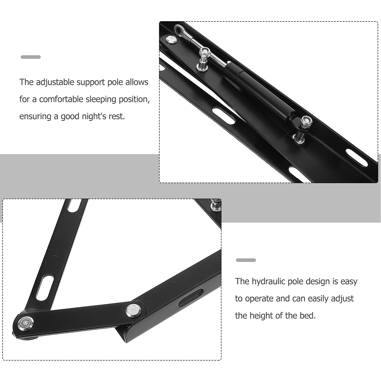 1 conjunto de suporte para has - Gas Lift Storage Bed Hydraulic avaliação e preço