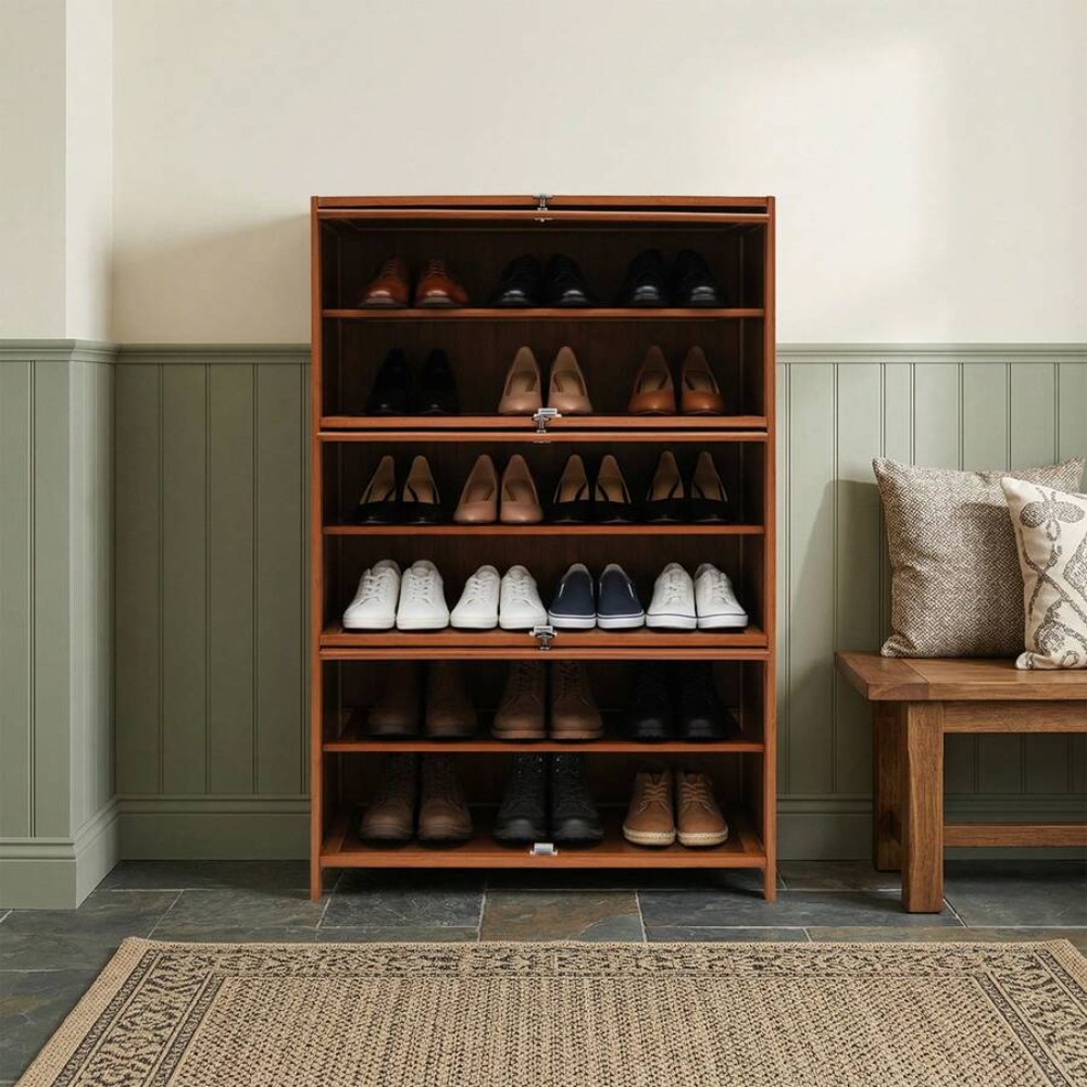 Armário de Armazenamento de Sa - Shoe Rack Cabinet Narrow Entryway avaliação e preço