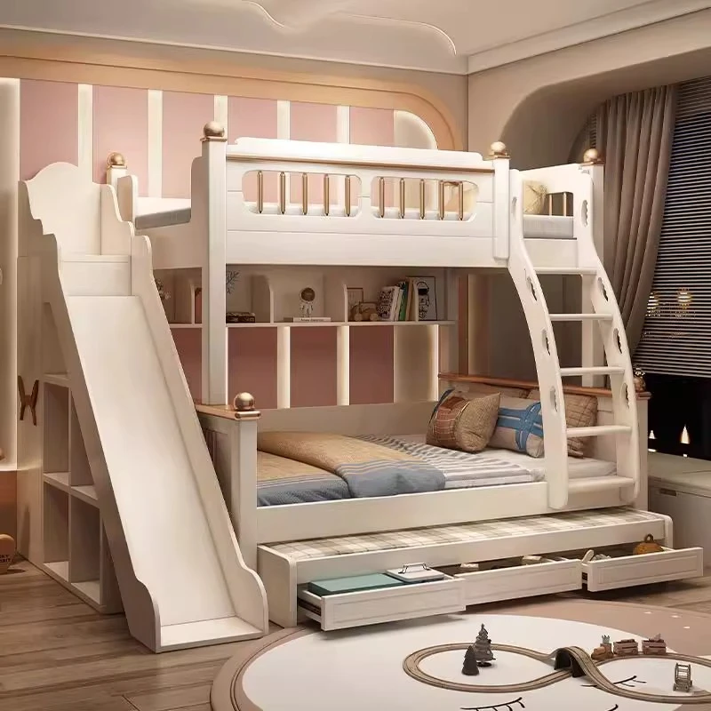 Cama beliche de madeira 135x19 - King Size Bed Frame With Storage Drawers avaliação e preço