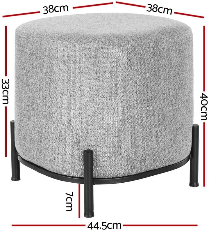 **/otoman, banquinho redondo p - Bedroom Furniture avaliação e preço