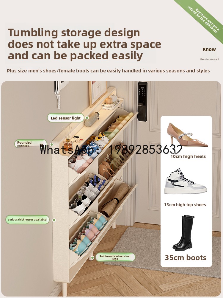 Lyy armário de sapatos para en - Shoe Rack Cabinet Narrow Entryway avaliação e preço