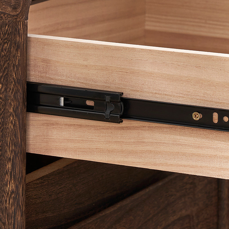 Mesa de Cabeceira Retrô de Mad - Solid Wood Nightstand 2 Drawers avaliação e preço