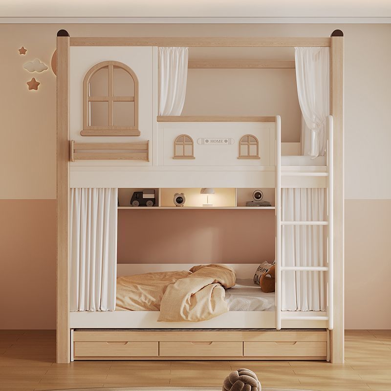 Cama Beliche Infantil com Esco - Bunk Bed With Stairs And Slide avaliação e preço