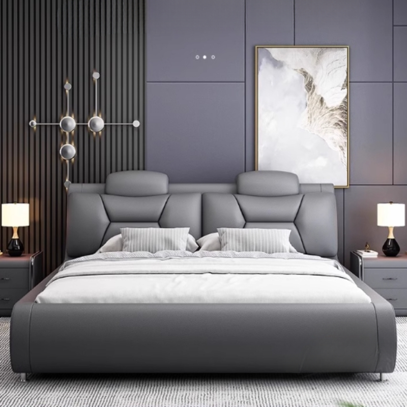 Cama Box Casal King Size de Ma - King Size Bed Frame With Storage Drawers avaliação e preço