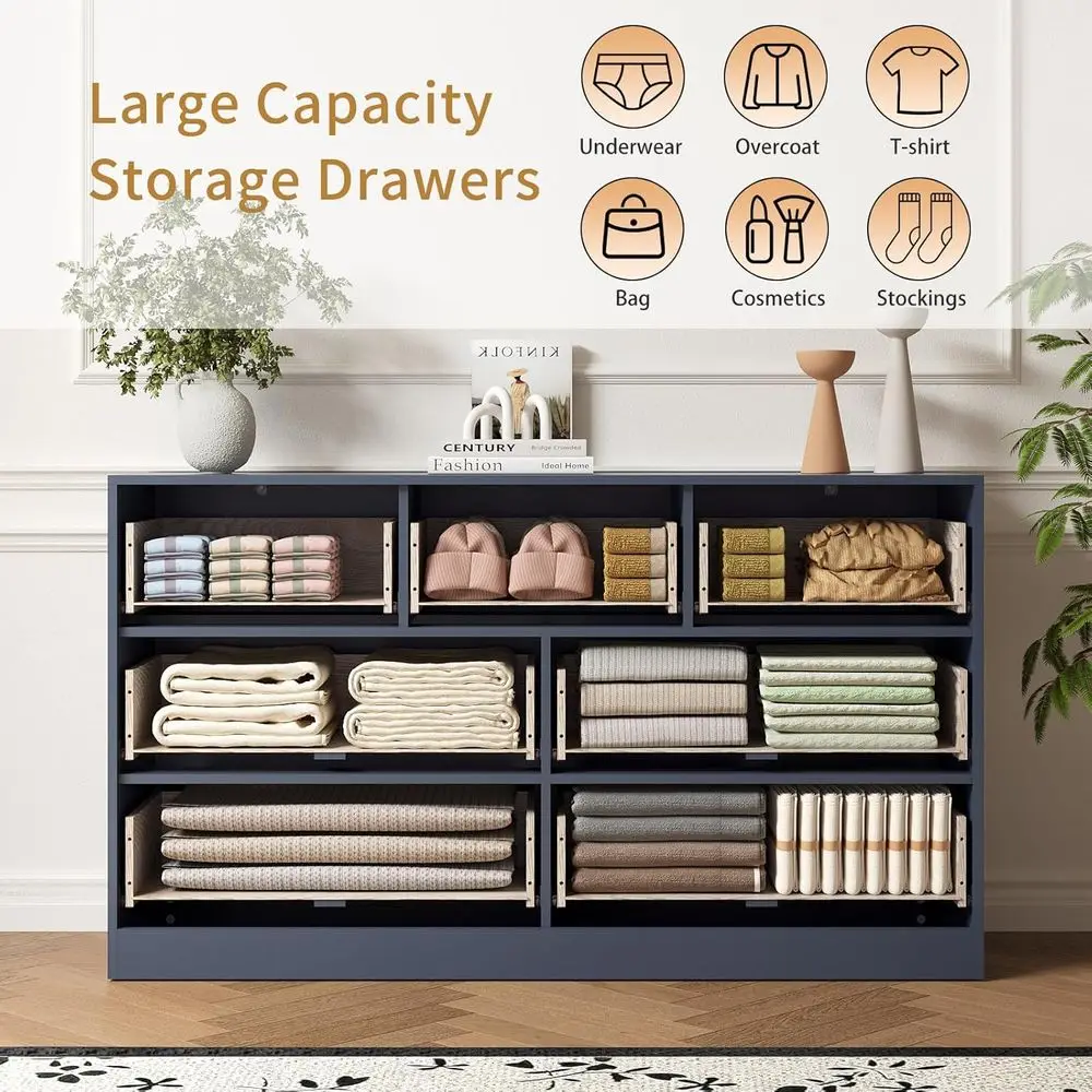 Cômoda Larga de 55 Polegadas c - Bedroom Furniture avaliação e preço