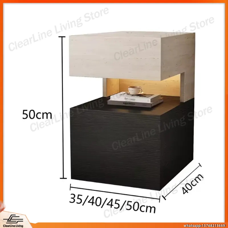 Mesa de Cabeceira Flutuante Mi - Floating Nightstand With Led Light avaliação e preço