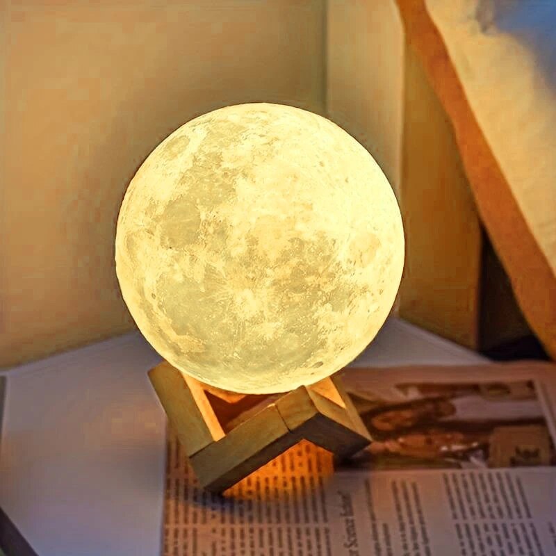 Luz LED Moon Night Light Galax - Floating Nightstand With Led Light avaliação e preço