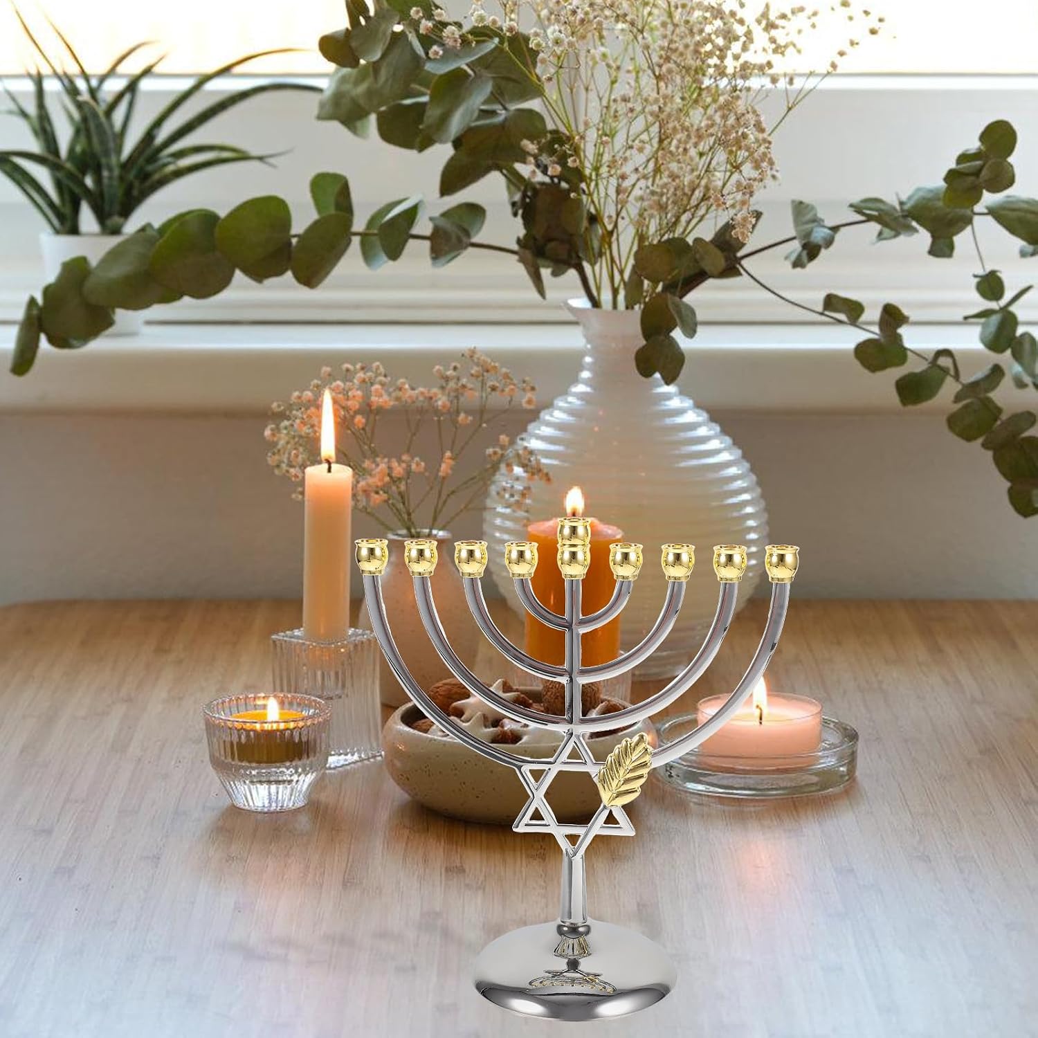 Candelabro de Metal de 9 Braço - Tables avaliação e preço