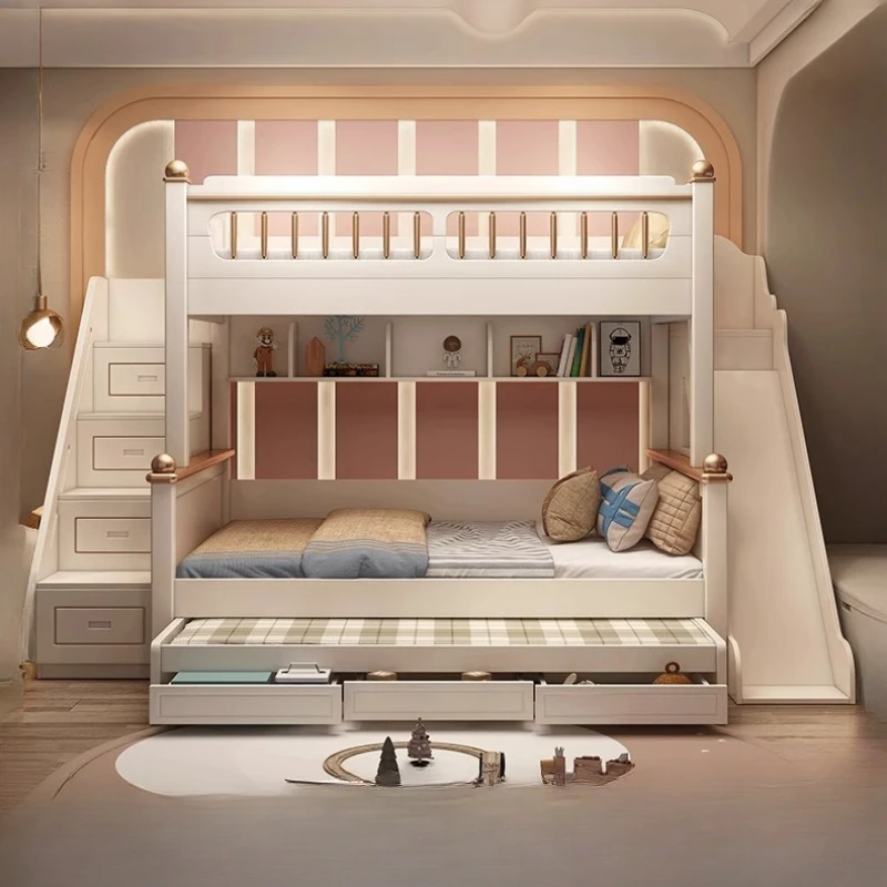 Cama Beliche Infantil de Madei - King Size Bed Frame With Storage Drawers avaliação e preço