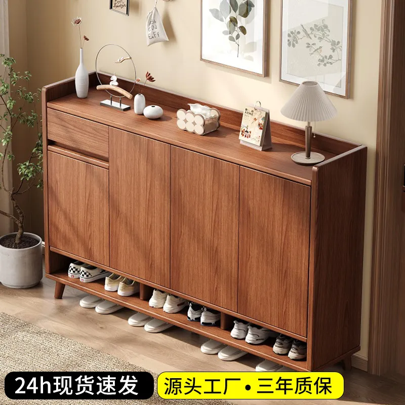 Armário de Sapatos de Madeira  - Shoe Rack Cabinet Narrow Entryway avaliação e preço