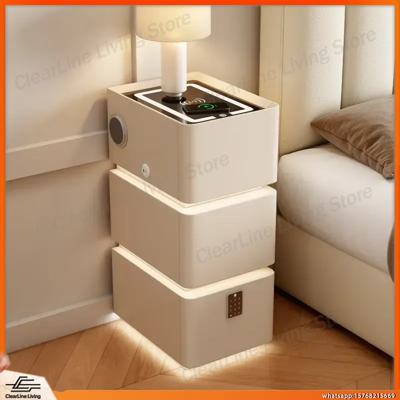 Mesa de Cabeceira Flutuante Ul - Floating Nightstand With Led Light avaliação e preço