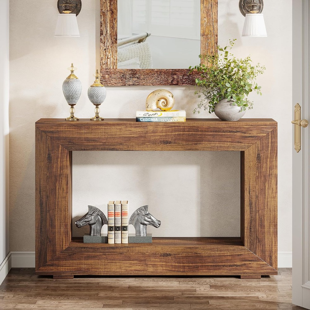 Mesa Console Estilo Fazenda de - Tables avaliação e preço